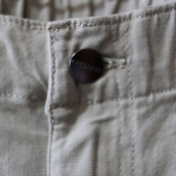 Carhartt Rugged Flex Canvass Work Short Womens Gray Khaki Hiking Walking Shorts - Picture 8 of 15